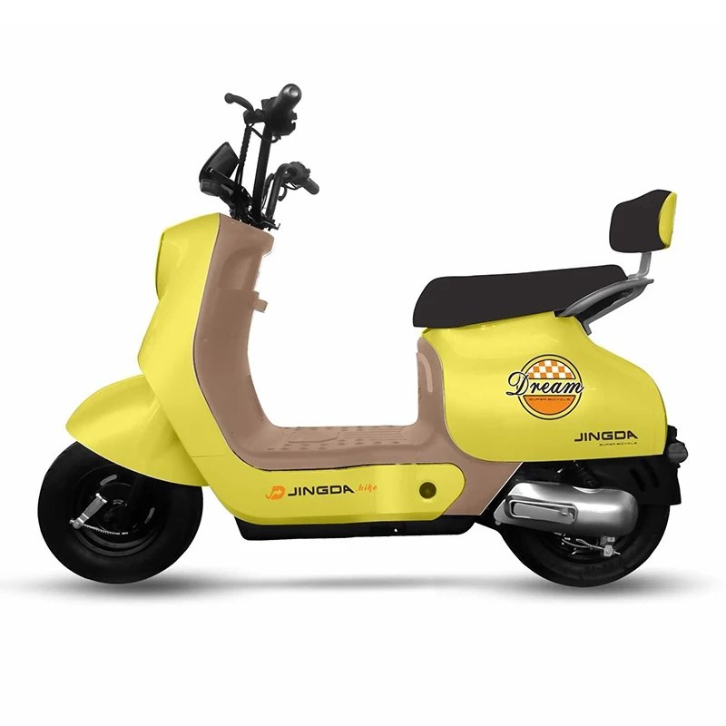 48V Electric Bicycles with Intelligent Speed Control LED Light LCD Display Rear Hub Motor Steel Frame 3 Drum Scooter on Sale