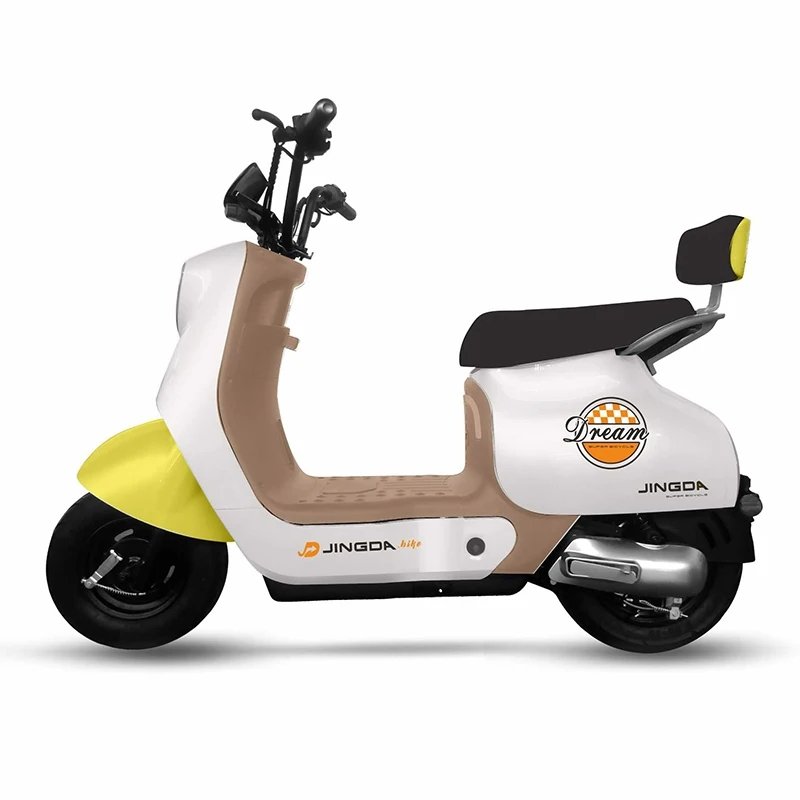 48V Electric Bicycles with Intelligent Speed Control LED Light LCD Display Rear Hub Motor Steel Frame 3 Drum Scooter on Sale