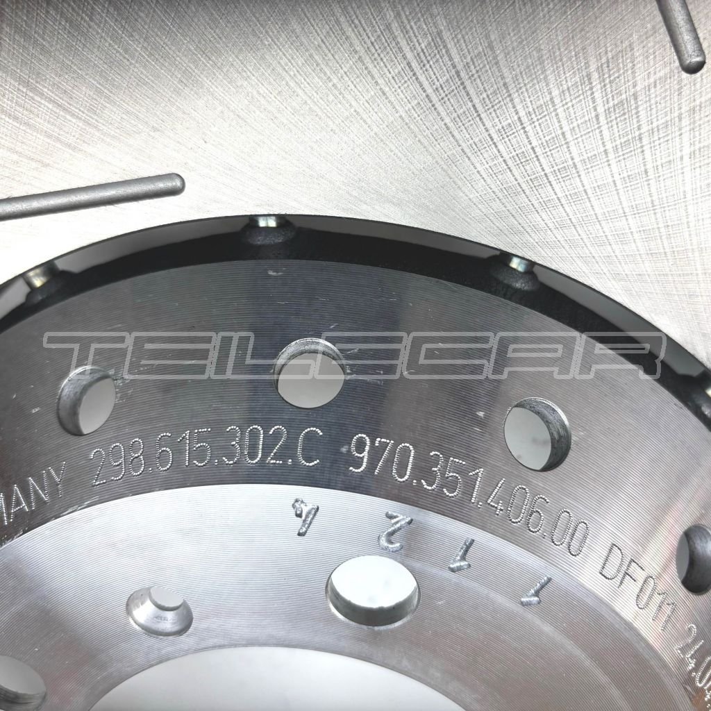 For Porsche Panamera 970 GTS / Turbo Front Brake Disc Right 298615302C / 97035140600