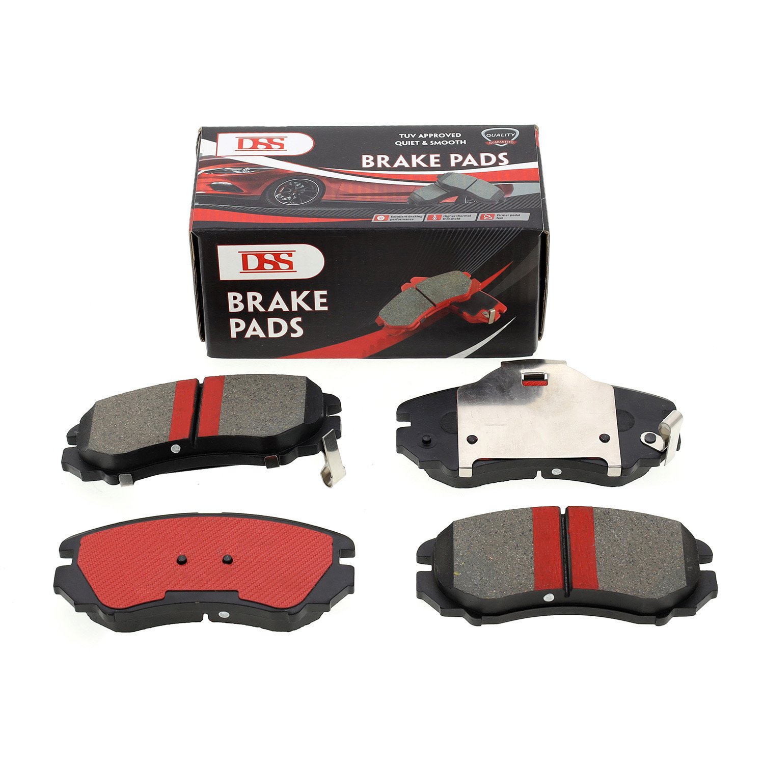 High-Performance Ceramic Disc Brake Pads 58101-2CA10 for HYUNDAI Elantra Front Auto Brake Pad China Manufacturer Direct