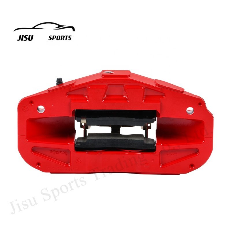 Big 4 Piston F55 Brake Caliper Kit With Brake Discs Pads Hoses Bracket for BMW Benz Toyota Reiz Front 17/18/19 Inch Rim