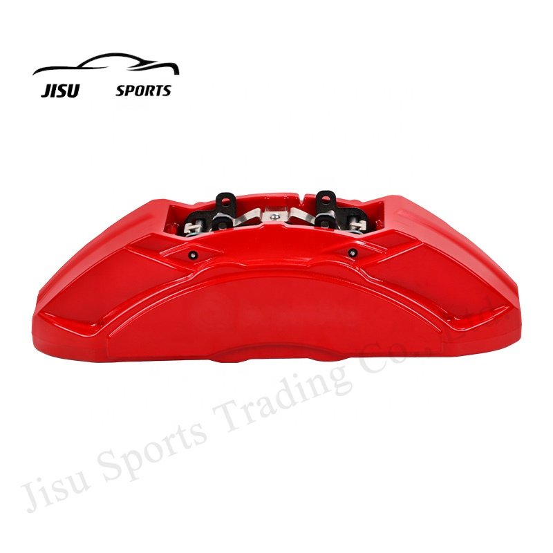 Big 4 Piston F55 Brake Caliper Kit With Brake Discs Pads Hoses Bracket for BMW Benz Toyota Reiz Front 17/18/19 Inch Rim
