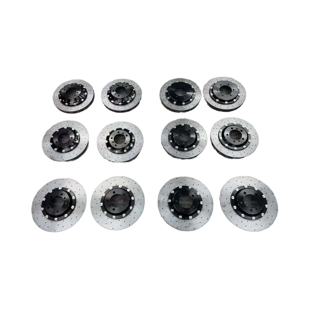 High performance carbon ceramic brake discs can be customized to any size for Zeekr Alfaromeo AstonMaetin Hummer Janice Nissan