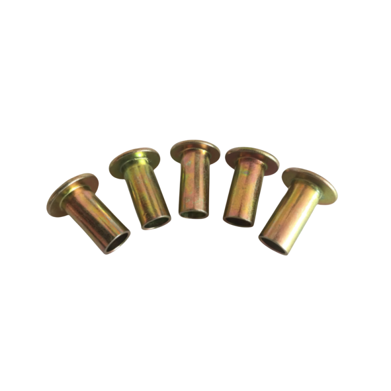 Truck Axle Parts Brake Shoe Parts Aluminum/Iron Plated Brass 8*22 10*20 10*22 Rivets Solid/hollow Rivets for Brake Shoe Assembly