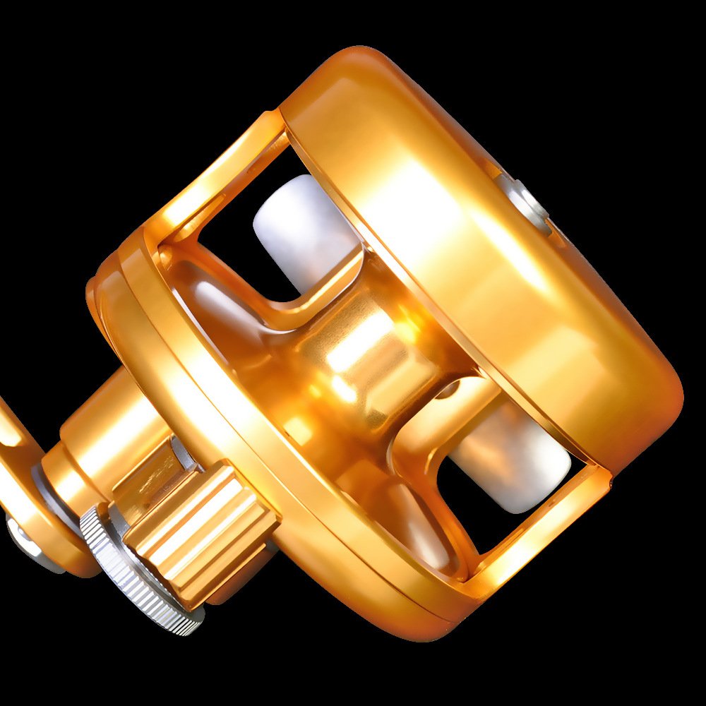 Horizon 12BB 6.0:1 Jigging Reel Angelrolle Aluminum CNC Saltwater Big Game Full Metal Fishing Reel Molinete Pesca Trolling Reel