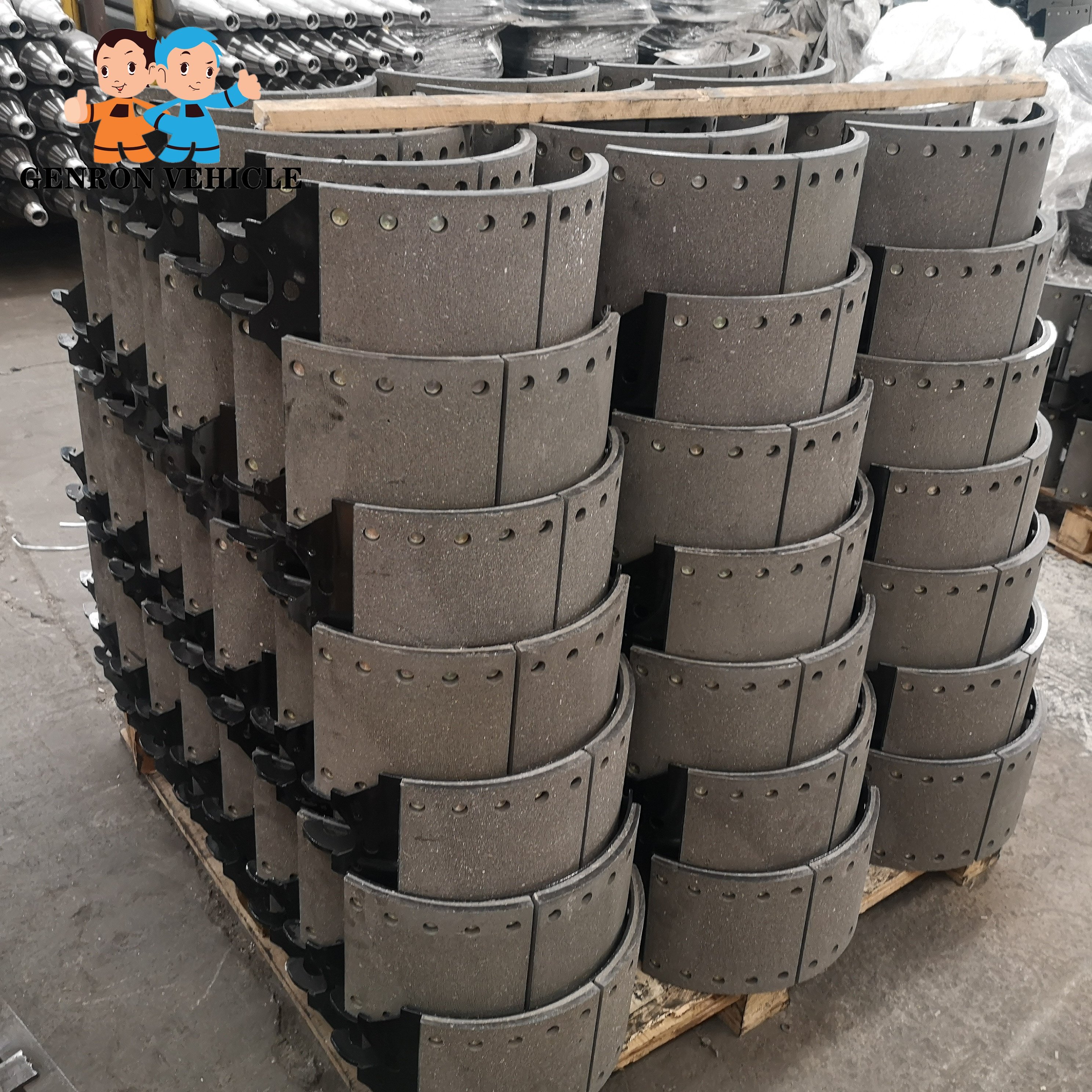 German Type New 16 TON Axles Trailer Axle for Sale