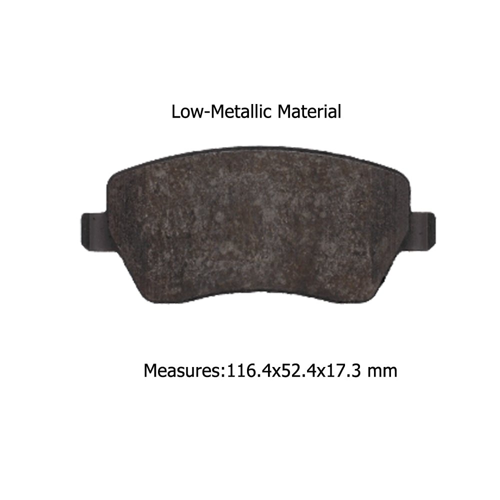 D1858-9086 Front Brake Pads for Nissan Micra March K12/Almera G15/Note E11/NP200 U90/Sunny Versa N17/Terrano H79