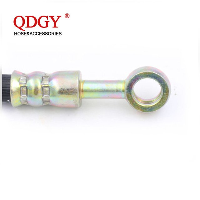 Dot Sae J1401 Industrial Rubber air Brake Fuel Oil Hose and Copper Banjo Tube Fittings