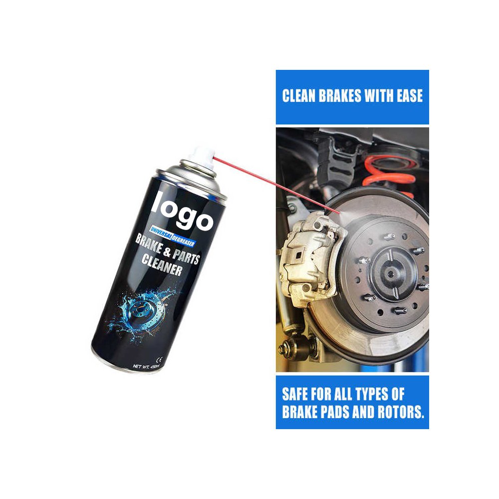 Eco-Friendly Vehicle System Cleaning Agent Efficient Brake Machine and Brake Pad Oil Spray Cleaner & Wash