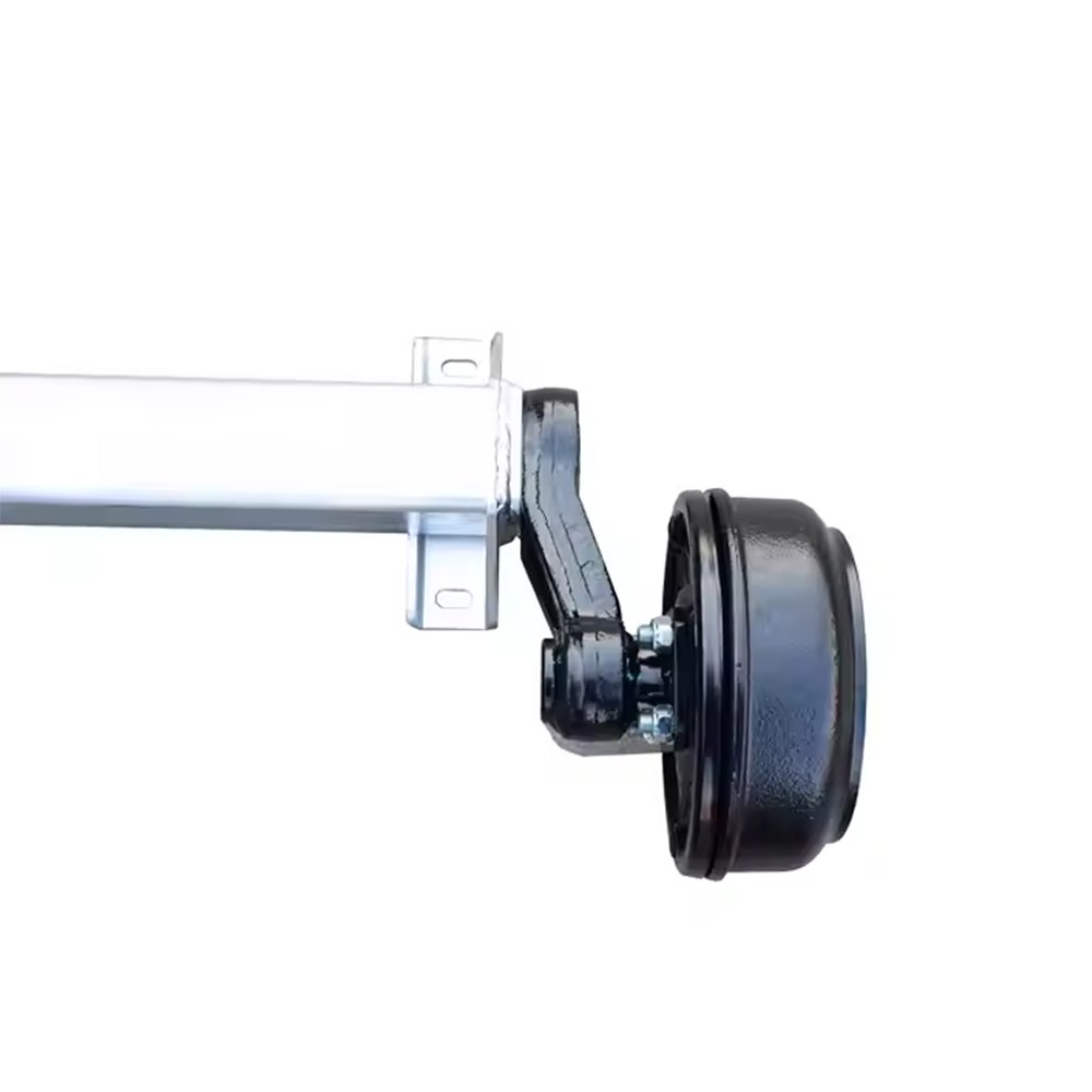 1500kg Trailer Axle Parts Mechanical Brake Drum and Torsion Axle