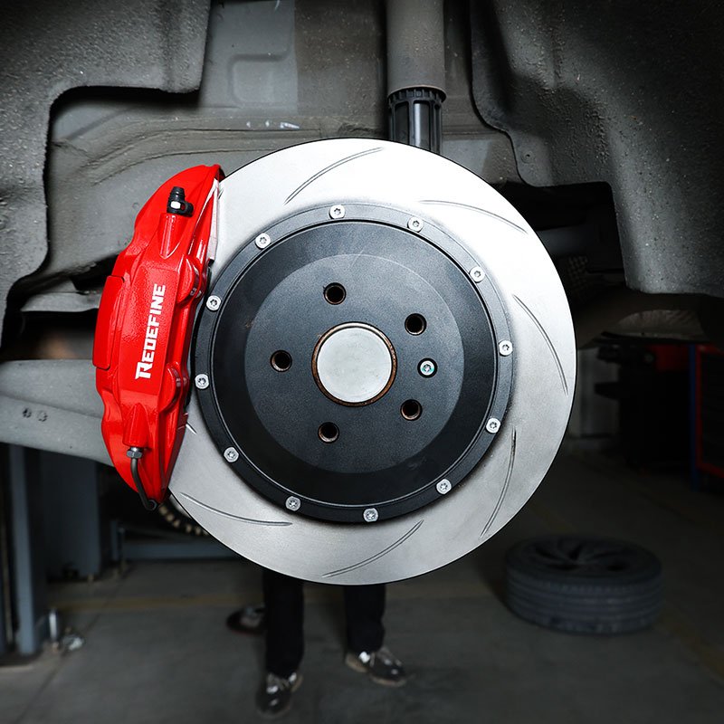 Independent R&D and Design Front 6 Pot Brake Caliper Big Brakes Kit for VW Volkswagen Passat