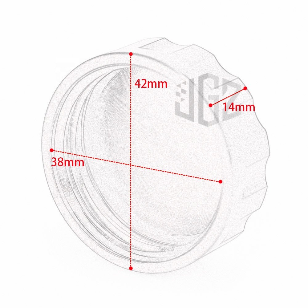 For KAWASAKI Z1000 Z1000SX ZX10R Motorcycle CNC Master Cylinder Oil Fluid Rear Brake Reservoir Cover Accessories