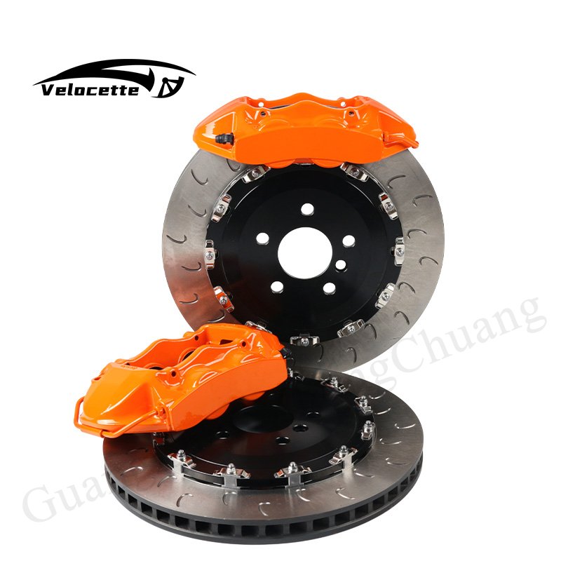 Big Braking Kit Front M5 6 Piston Rear GT4 4-pot Handbrake Brake Caliper Carbon Ceramic Disc for BENTLEY Arnage Coupe Azure II
