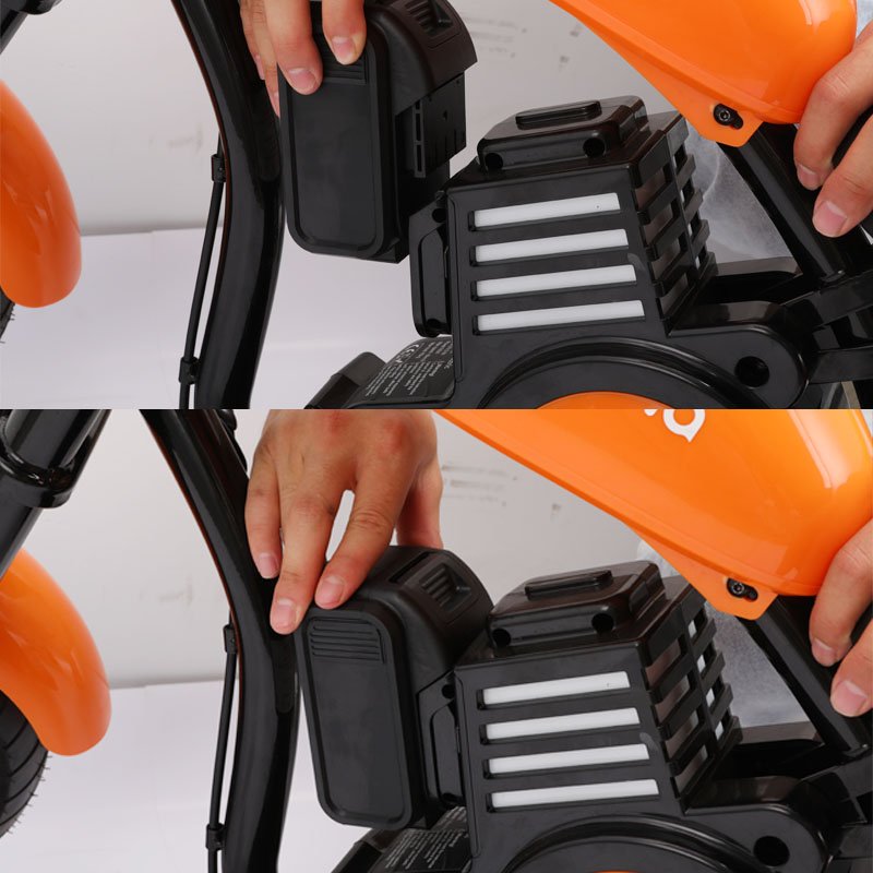 2024 New Product with Color Atmosphere Lights, Sound Effect Electric Cool Riding Children Mini Chopper Electric Motorcycles