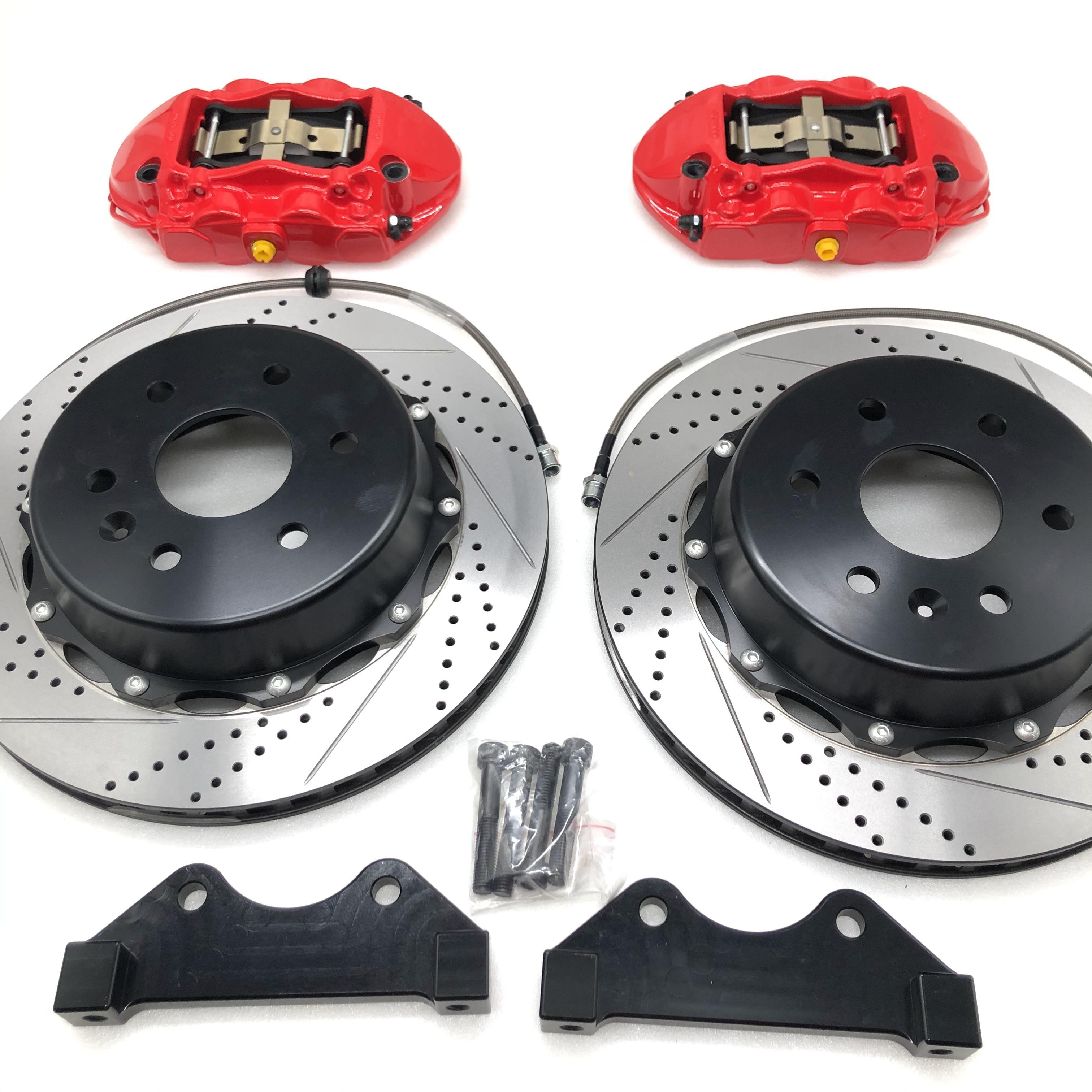 New 4 Pot Calipers Brake Caliper System Disc for Lexus Nissan Toyota Bmw E36 E39 E46 E60 535i M2 E90 E92 F30 F87 Rim18 19 20 21