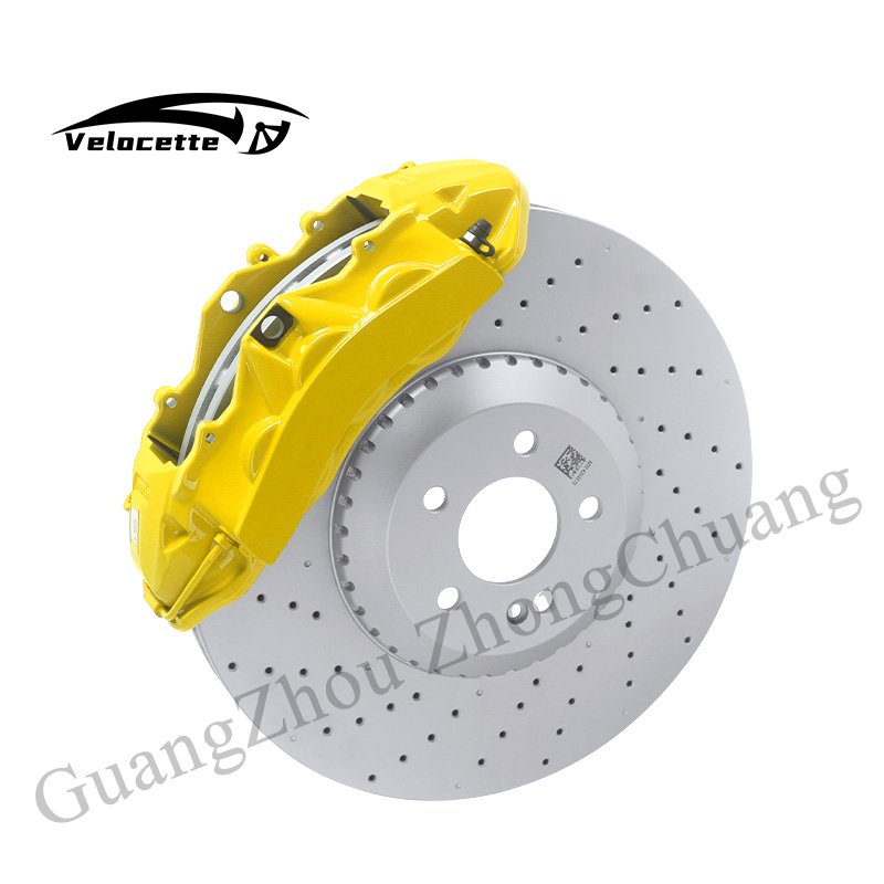 Big Brake Set AMG6 C63 Caliper 6 Pistons 18 Inch Wheels Brake Disc 360-390mm Rotor Brakes Caliper System for toyota honda audi