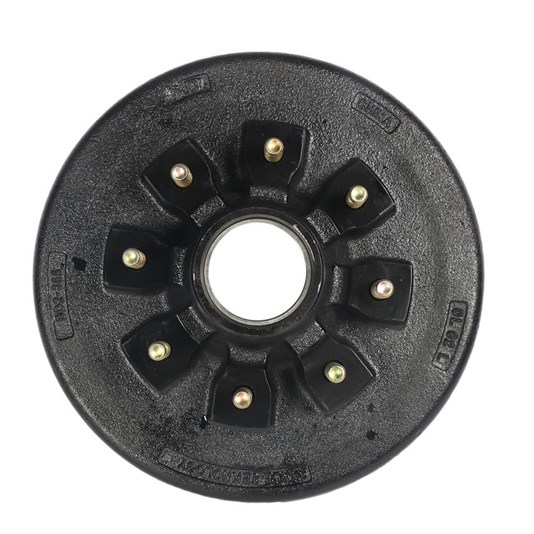 Modern Latest Custom-Made Design Innovations Production Processes 7000Lbs 12" 8 Bolt Pcd 6.5" 25580 14125A Bearing Brake Drums