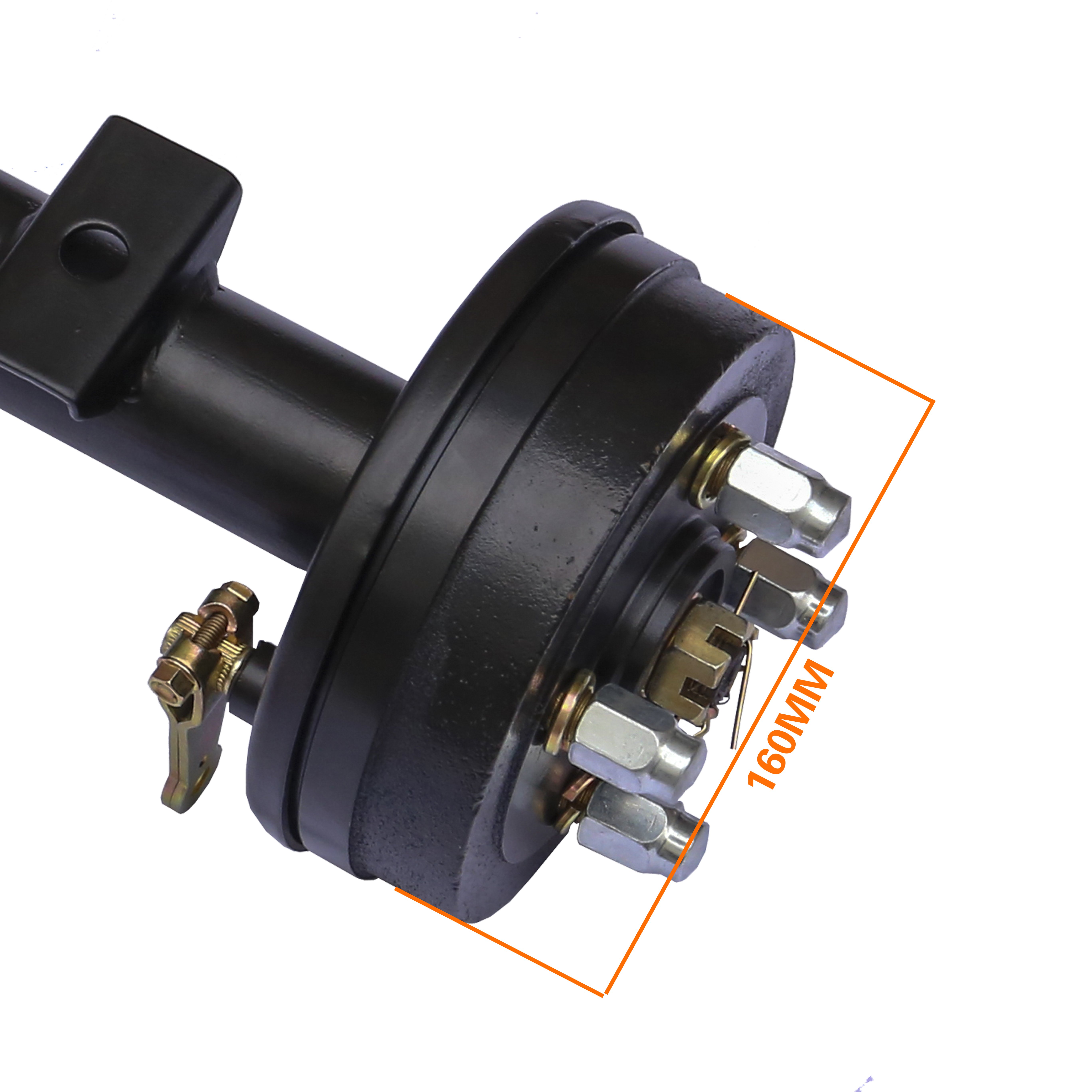 Electric Tricycle Rear Axle Split 160 Drum Brake Split Type with Motor Differential Accessories