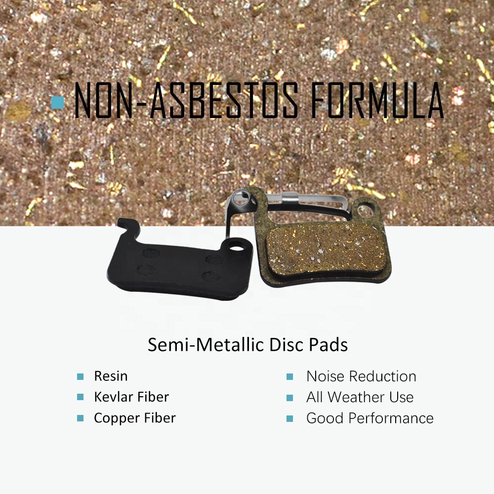 30 Pairs Customization Higher Quality Wholesale Resin Bicycle Disc Brake Pads Used for AVID HAYES and Other Disc Brakes