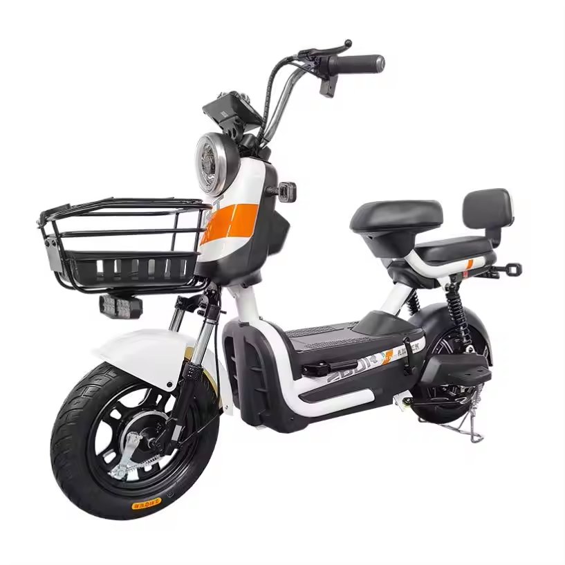 2024 Hot Sale China Electric Bike 3 Speed 48V Lead Acid Battery 350W 14 Inch City E-bike Electric Bicycle