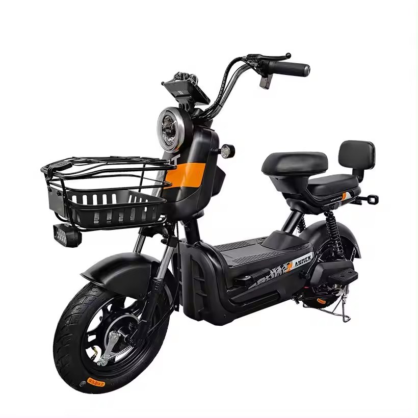 2024 Hot Sale China Electric Bike 3 Speed 48V Lead Acid Battery 350W 14 Inch City E-bike Electric Bicycle