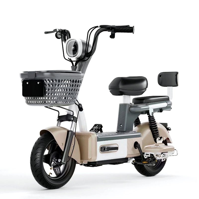 Cheap Price Adults High-Speed 350W Electric Moped Scooters 48V Motorbike Electric Motorcycle