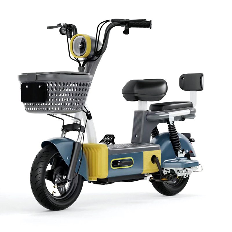 Cheap Price Adults High-Speed 350W Electric Moped Scooters 48V Motorbike Electric Motorcycle