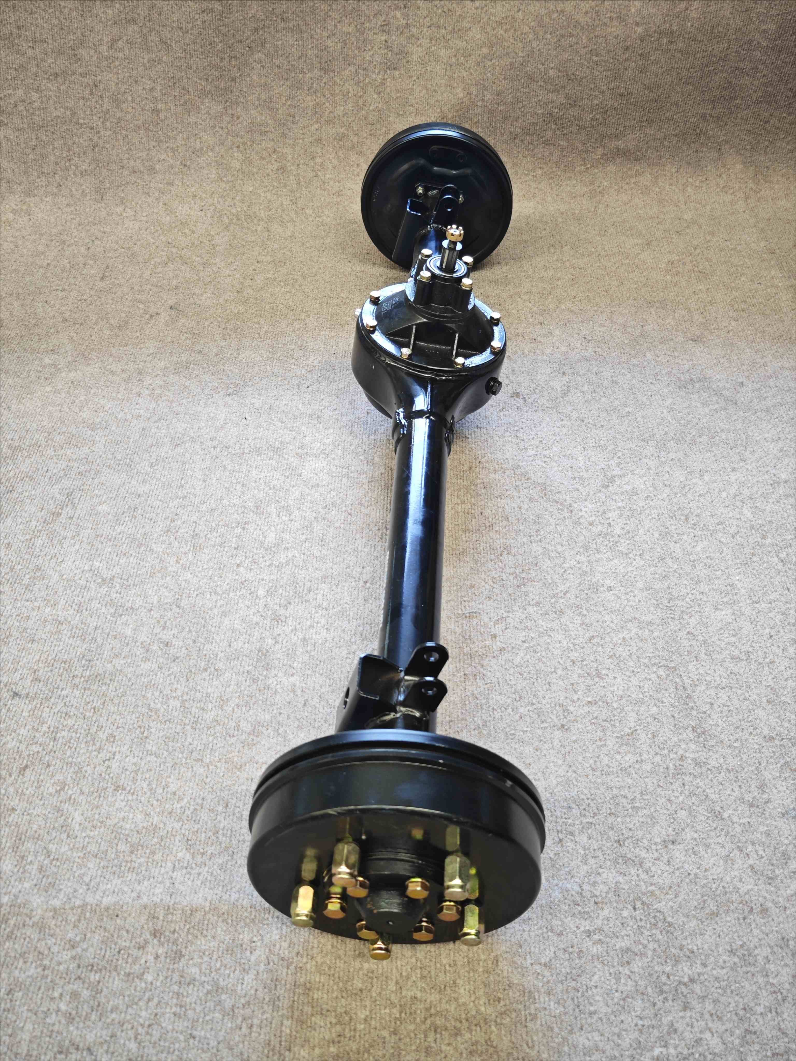 1174mm Full Floating Mechanical Brake Drum Tricycle High Speed Rear Axle Trade Shaft Prices for Loader Motor Triwheeler Tricycle