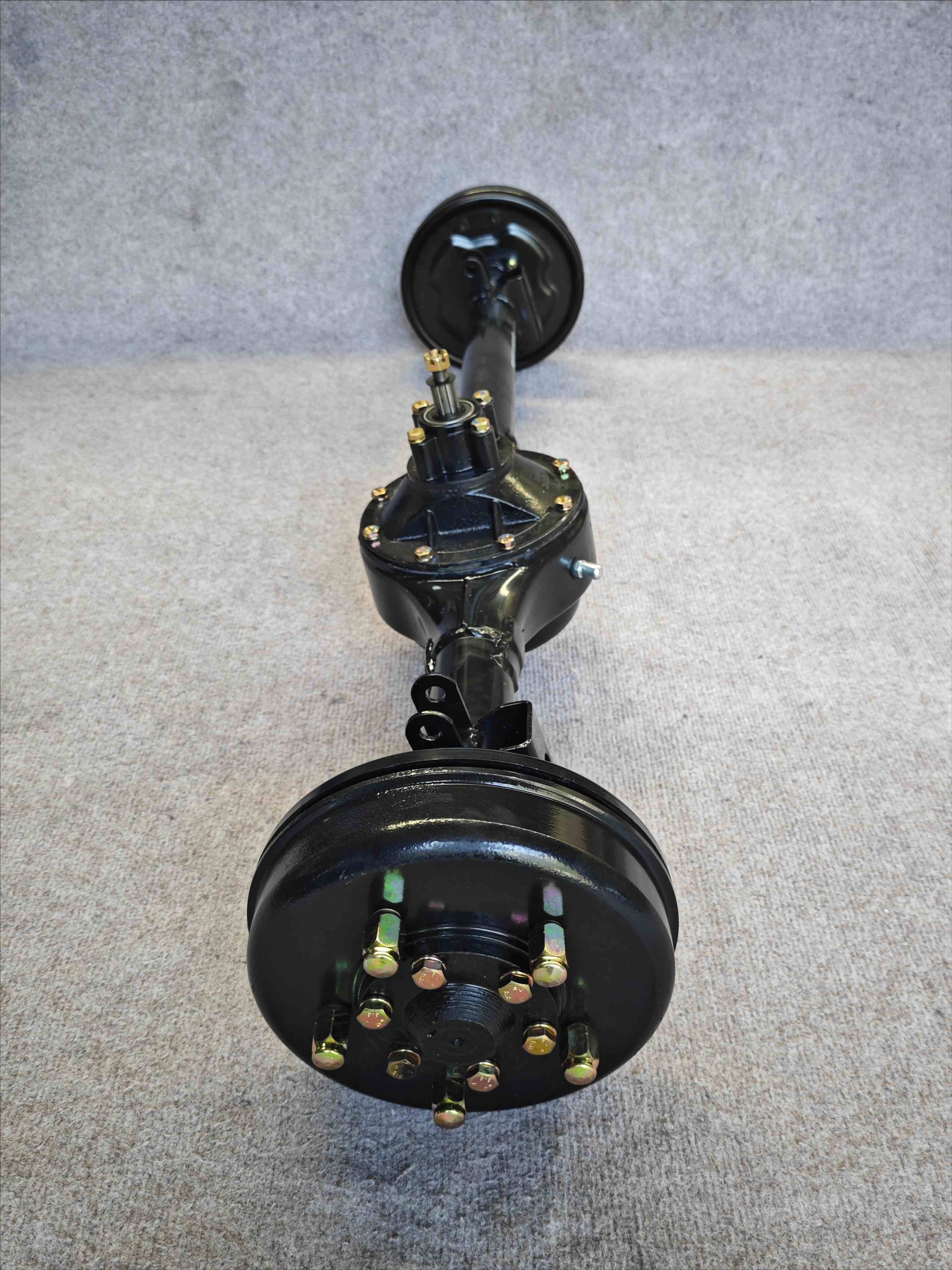 1174mm Full Floating Mechanical Brake Drum Tricycle High Speed Rear Axle Trade Shaft Prices for Loader Motor Triwheeler Tricycle
