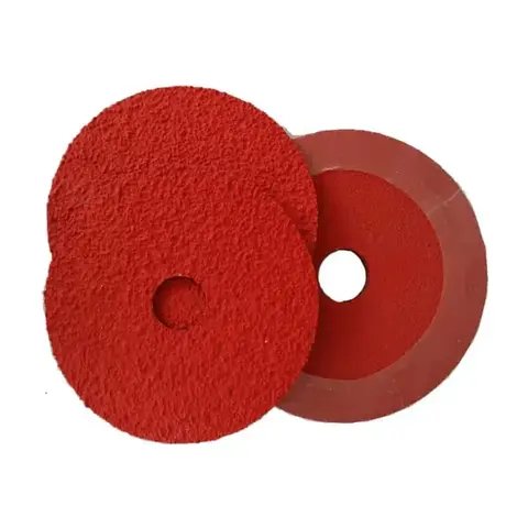 7 Inch 180 Mm P36 Orange Ceramic Fiber Disc Ultra Fast Fiber Disc