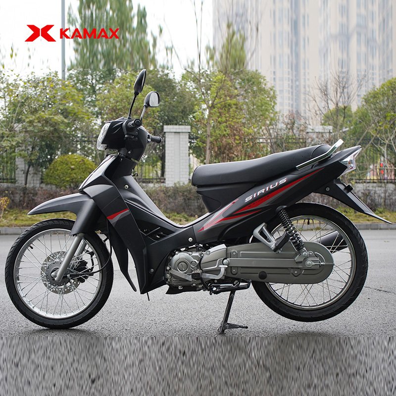 KAMAX Sirius Version 110cc Motorcycle Cub Bike CDI Ignition Drum Brake Moto Yamaha 200cc Displacement