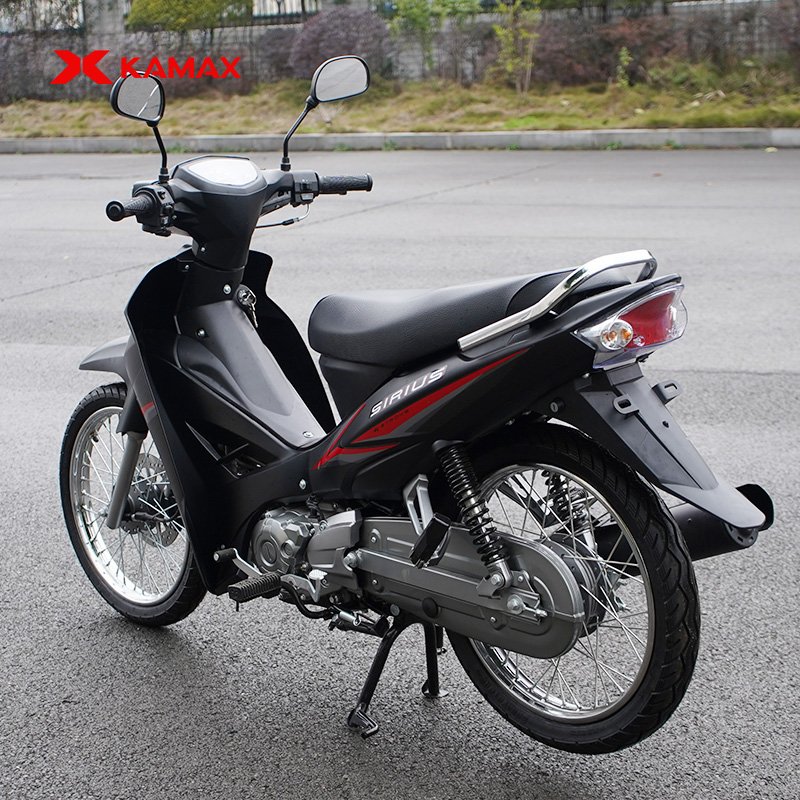 KAMAX Sirius Version 110cc Motorcycle Cub Bike CDI Ignition Drum Brake Moto Yamaha 200cc Displacement