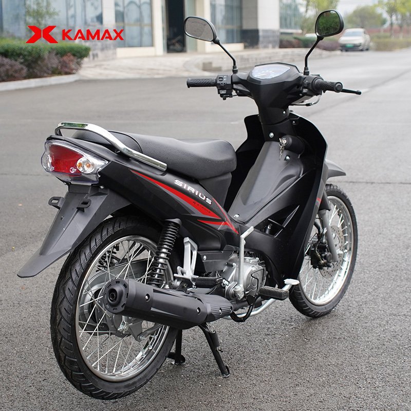 KAMAX Sirius Version 110cc Motorcycle Cub Bike CDI Ignition Drum Brake Moto Yamaha 200cc Displacement