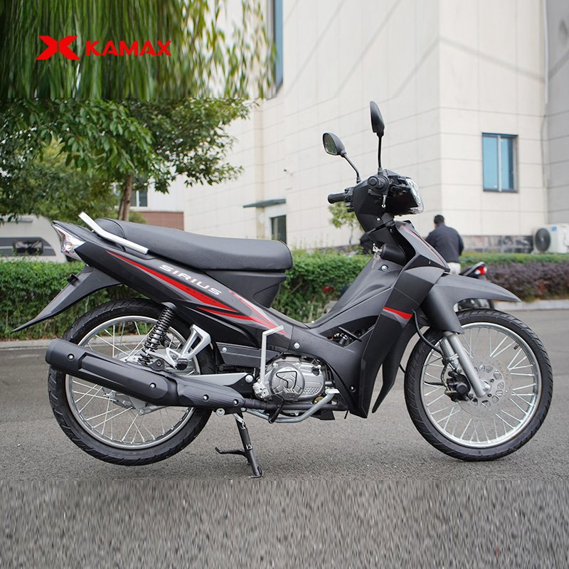 KAMAX Sirius Version 110cc Motorcycle Cub Bike CDI Ignition Drum Brake Moto Yamaha 200cc Displacement