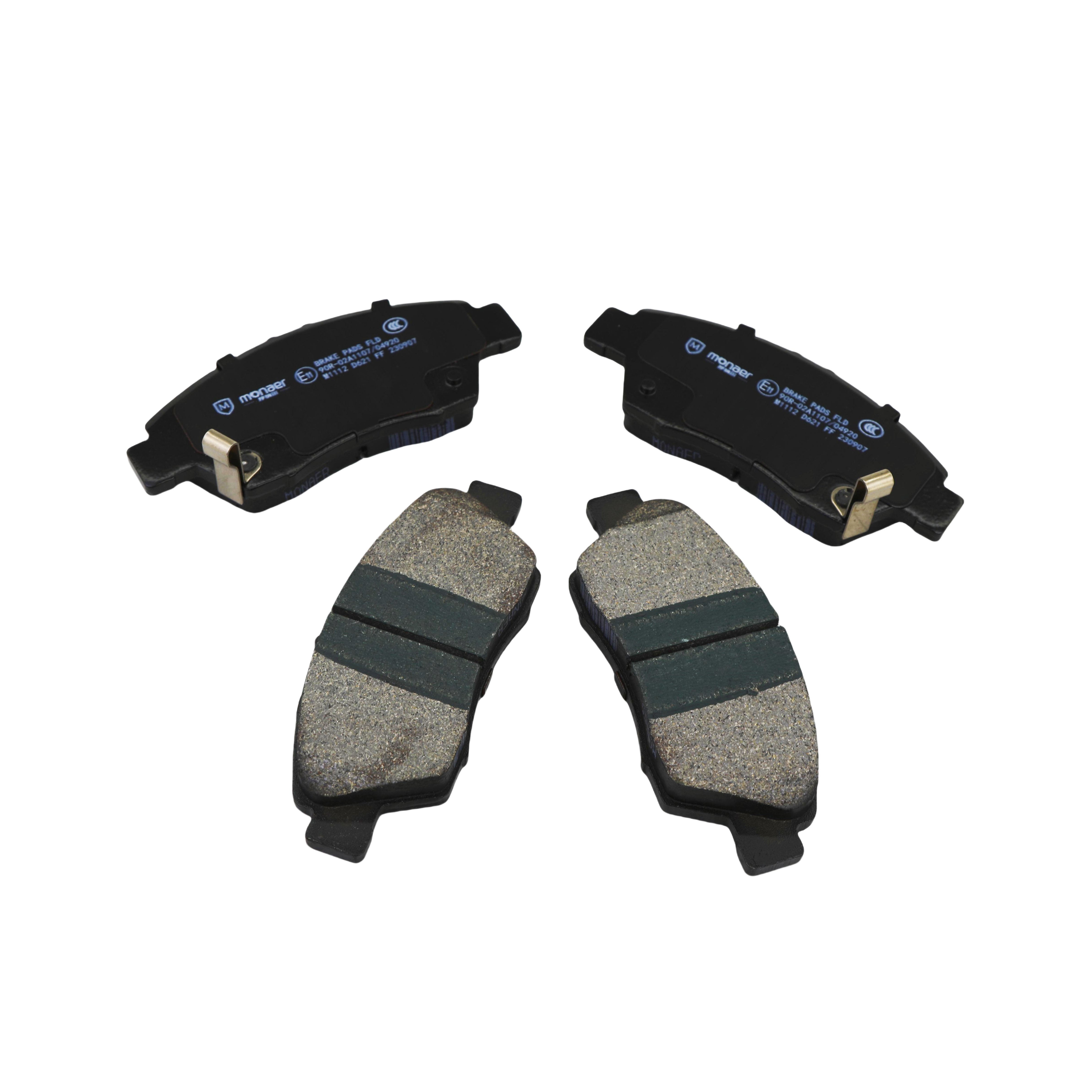 D621/ D948 Auto Spare Parts Monaer Front Axle Brake Ceramic Brake Pads for HONDA