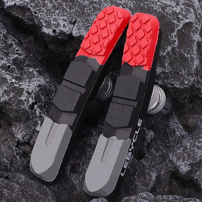 Lebycle MTB Replaceable Aluminum Alloy V Brake Pad Drawer Structure Pads High-Quality Bicycle Light-Weight V-brake Shoes