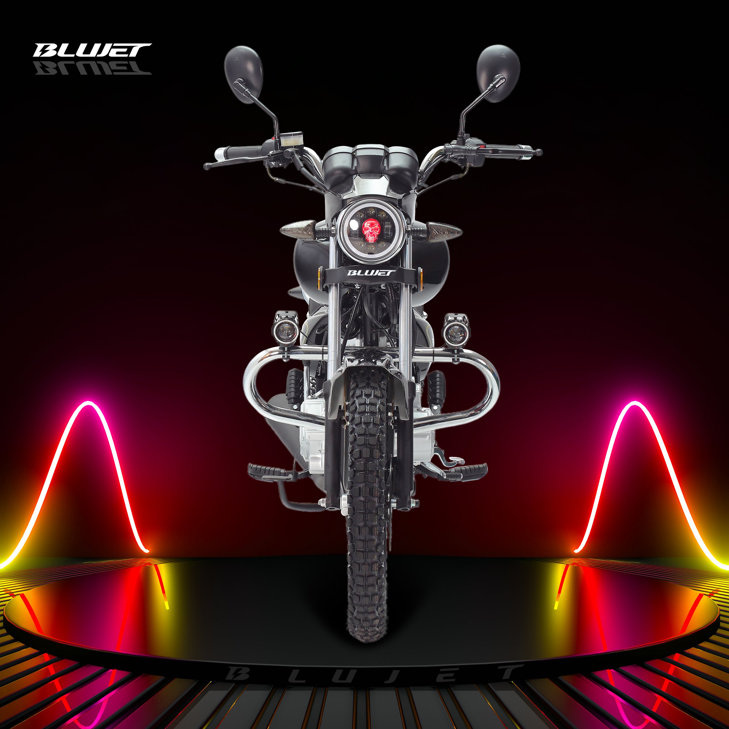 TIger200 New 200cc Street Motorcycle Push Rod CG200 Engine Digital Meter Disc Brake Classic Motorcycle Curiser Motorcycles