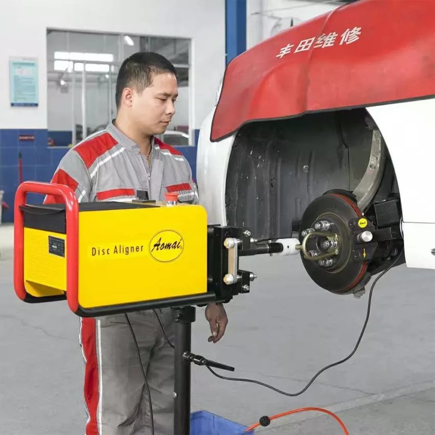 AM-8700 Brake Drum Disc Lathe Cutting Machine MST-8700 Car Brake Lathe Machine with CE 110V/220V MST8700