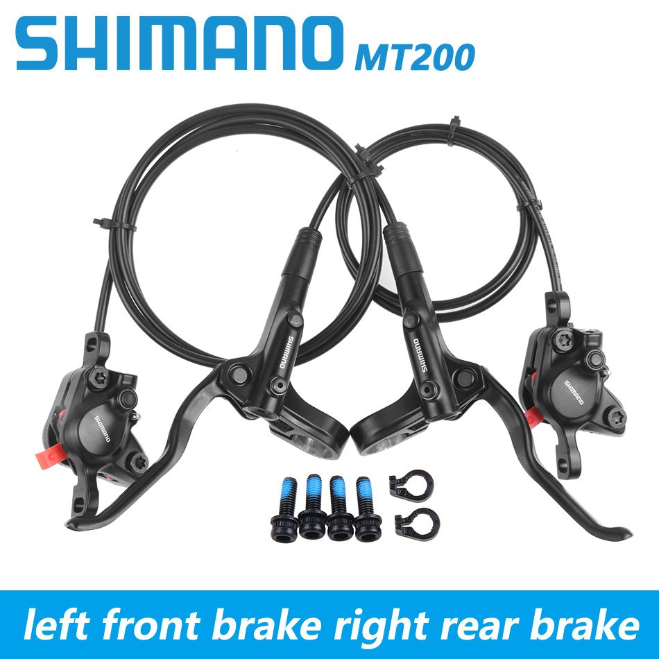 Shimano BR BL MT200 Bicycle MTB Bike Brake Hydraulic Disc Brake 750/800/1350/1450/1500mm Brake Customizable Length Bike Part