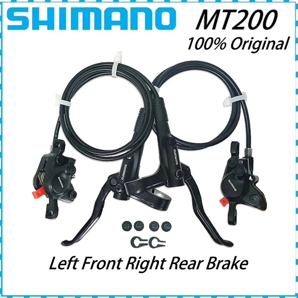 Shimano BR BL MT200 Bicycle MTB Bike Brake Hydraulic Disc Brake 750/800/1350/1450/1500mm Brake Customizable Length Bike Part