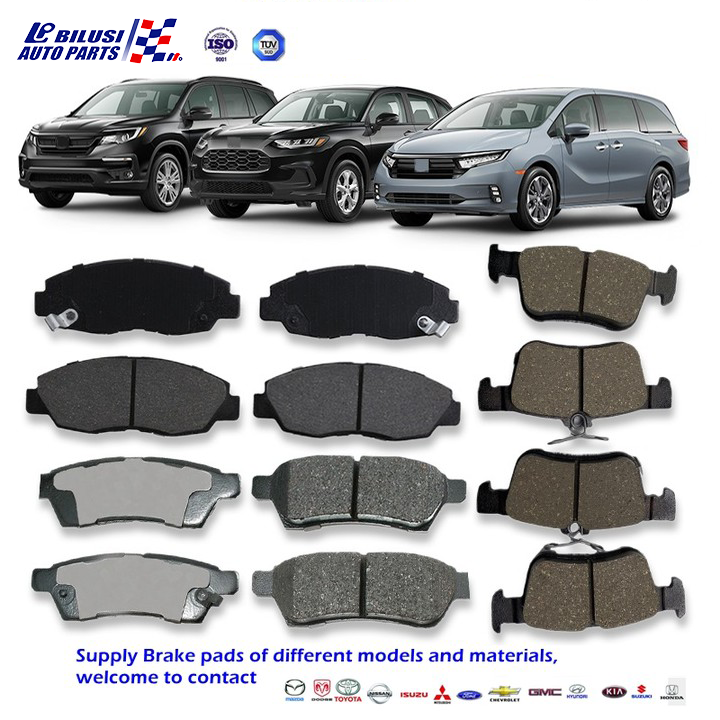 Bilusi Wholesale Brake Pads Brake Pads for Toyota Hilux 4Runner LandCruiser Prado Prius Corolla Hiace Mark X