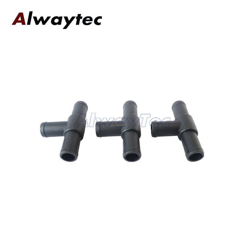 New Cooling Water Hose Connector 'T' for Radiator Engine Efficient Cooling Systems with Plastic Heater Water Coolant Pipe