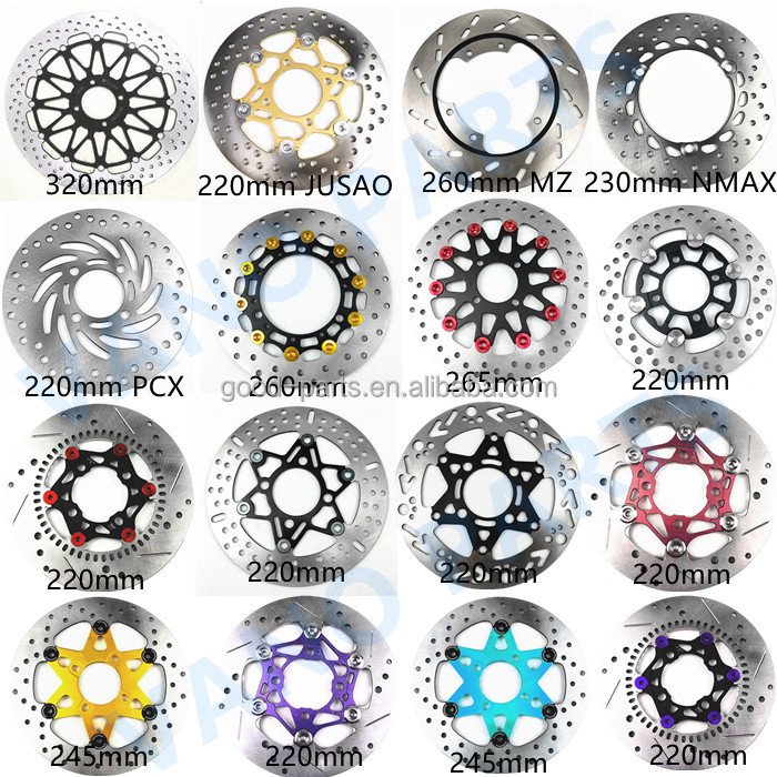 WANOU-DSP08-WZMY2411 4.5mm 245mm Disc Disk Motorcycle Brake Rotor