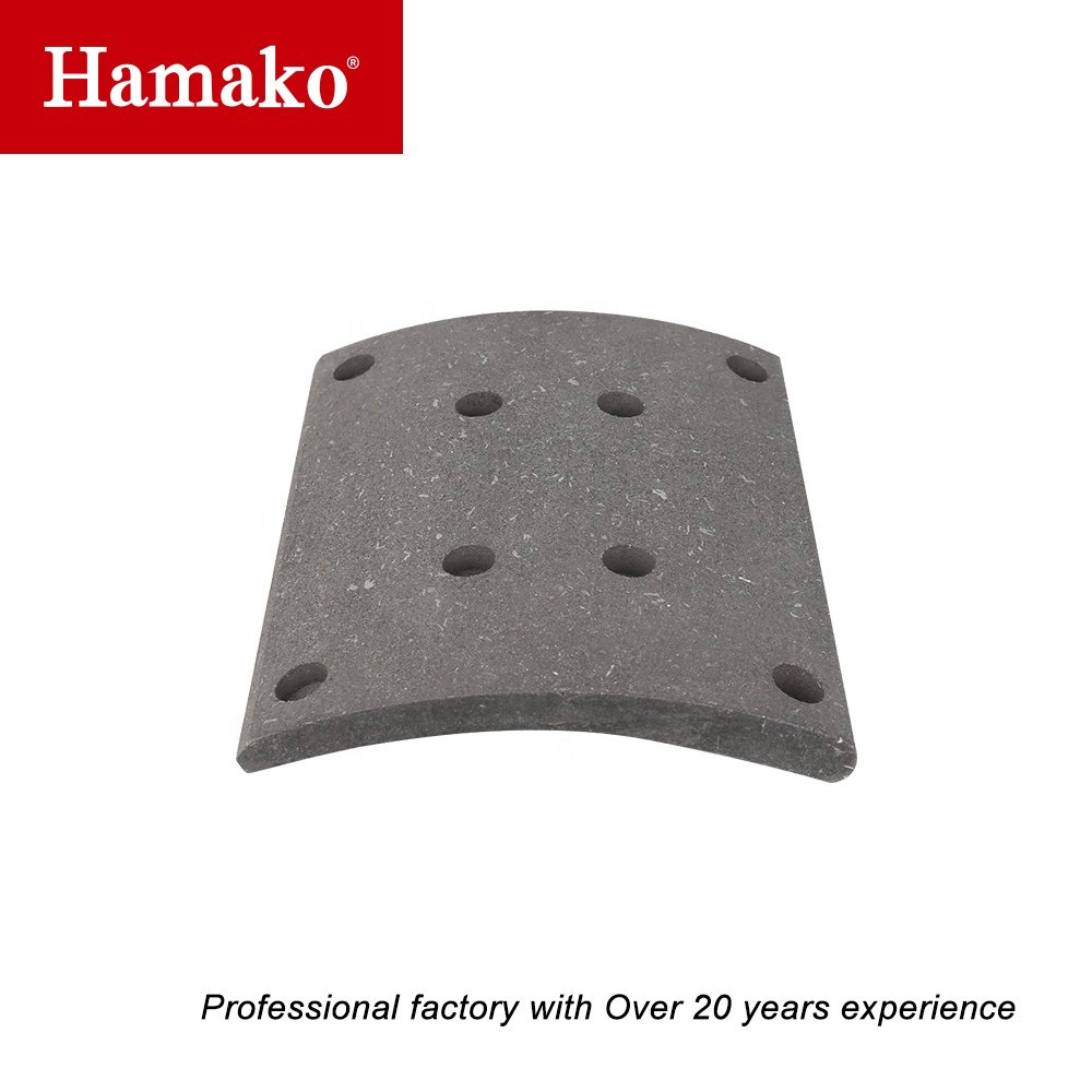 Auto Spare Parts Heavy Duty Truck Brake Rivets Machine Asbestos Free Metallic Ceramic Brake Lining 44066-90326