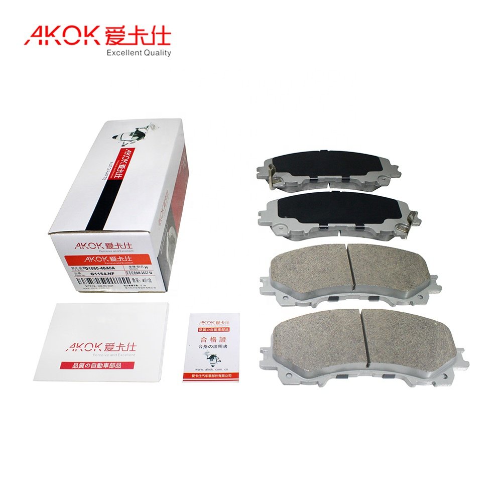 Automobile Ceramic Brake Pad for Kia Picanto Morning 2003 58101-1YA00 581011YA15 58302-17A00