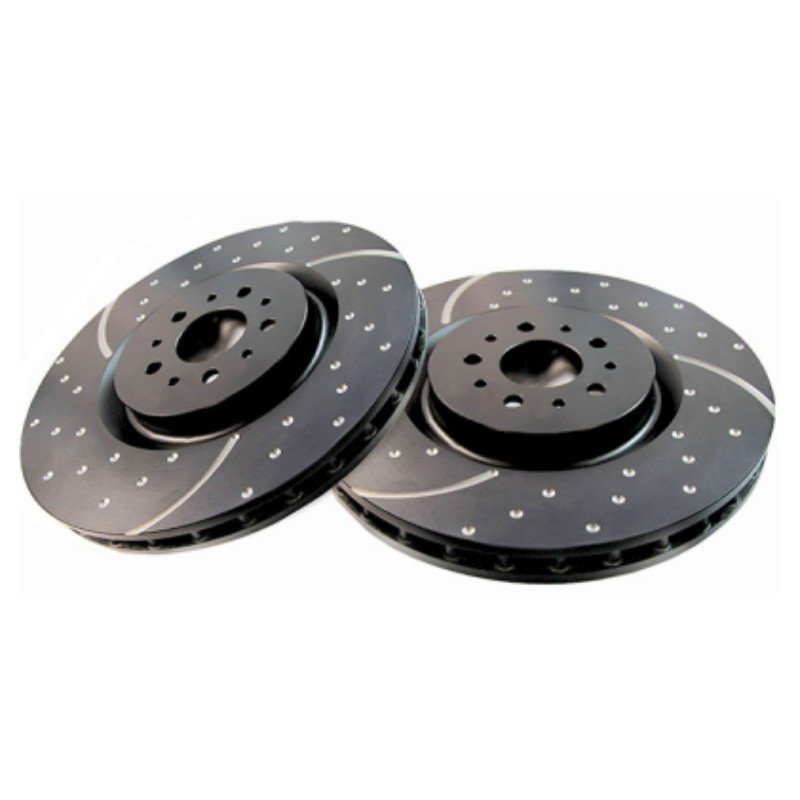 Drilled and slotted Brake Disc / Brake Rotor for Toyota for Lexus OEM 43512-60130