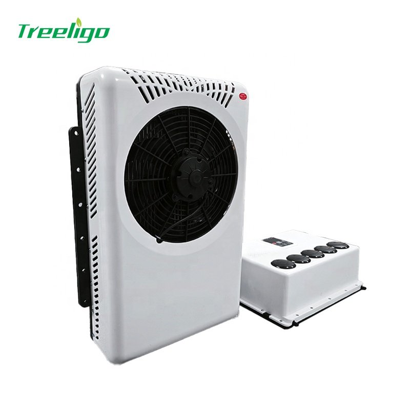 Tractor Van Electric Cabinet Ac Conditioning 12v 24v AC Unit Parking Cooler Truck Cab air Conditioner