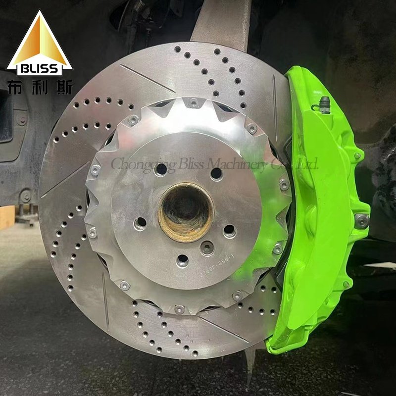 Tuning Brake Systems Modified Six Pistons Big Brake Kit 6 Pistons V6 6 Pot Caliper Brake