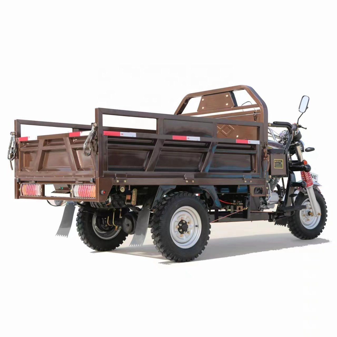 150cc Cheap Price 3 Wheel Gasoline Motorcycle for Cargo Family Used Agriculture Adults 12V Cargo Transportation Motorized Open