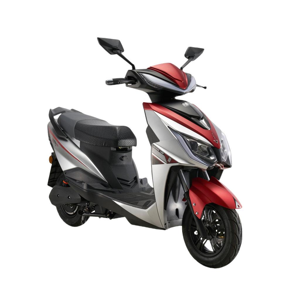 High-Speed 1500w Adult Electric Moped 60v Steel Frame E Motorbike With Disc Brake 2 Seat Mobility Electric Bike Motorcycle